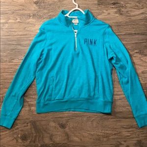 PINK Quarter-Zip Sweater